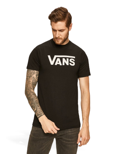 Тениска Vans Logo T-Shirt Черно | VGGGY28