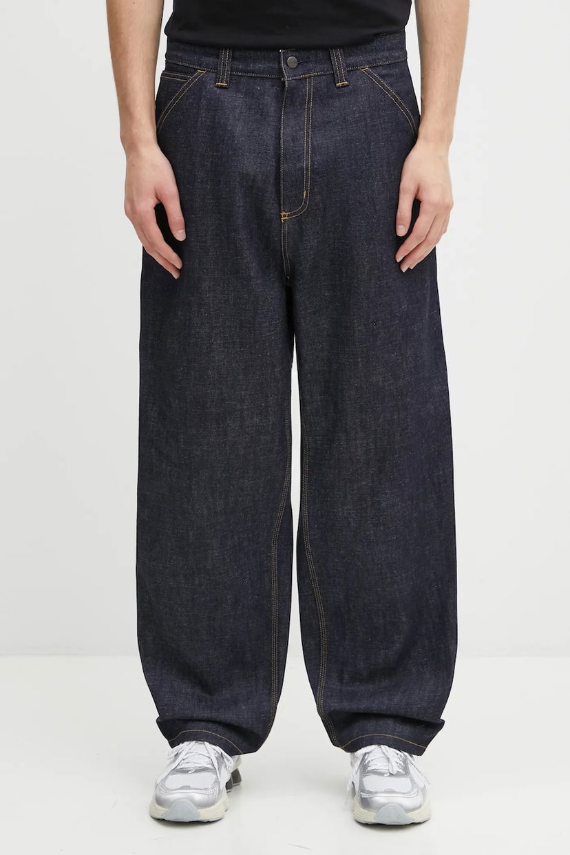 Дънки Carhartt WIP OG Single Knee Wide-Leg Jeans Тъмно синьо | I034871.101