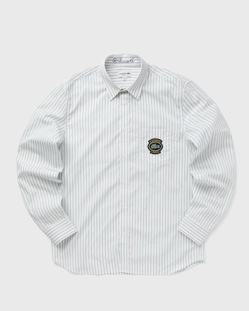 Риза Lacoste Longsleeves Shirt Бяло | CH7212-IQI