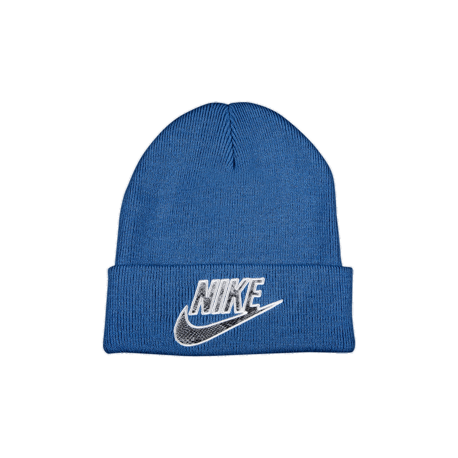 Шапка Supreme Nike x Snakeskin Beanie Синьо | SS21BN1 BLUE, 0
