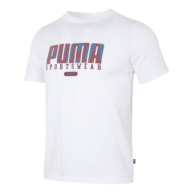 Тениска Puma Sportswear Graphics Tee Бяло | 676622-02