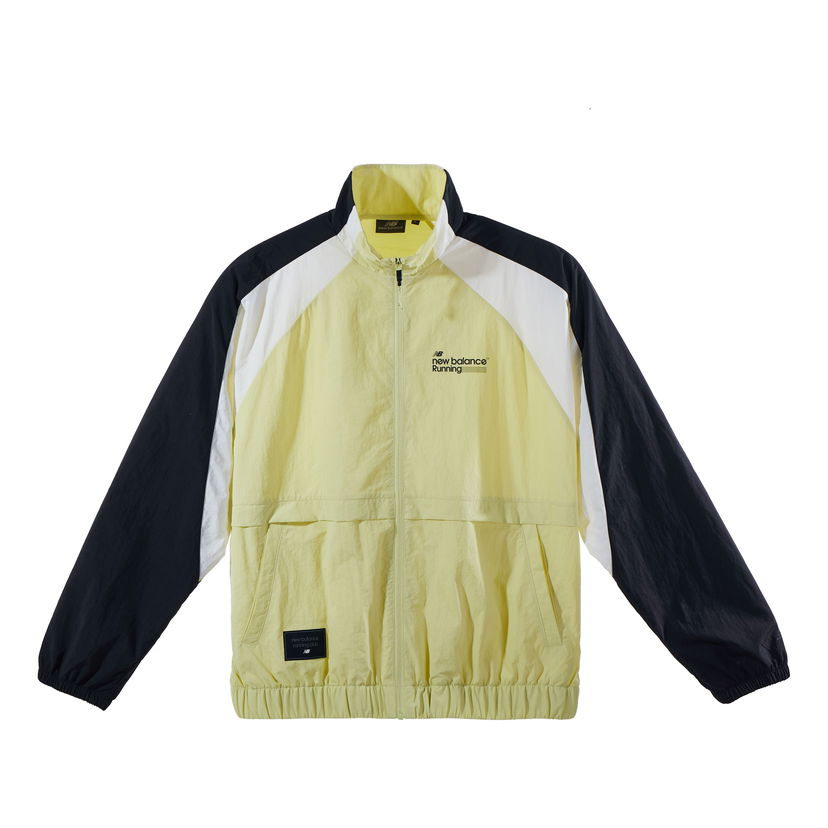 Ветровка New Balance Running Woven Jacket Жълто | NAE12131-LGN