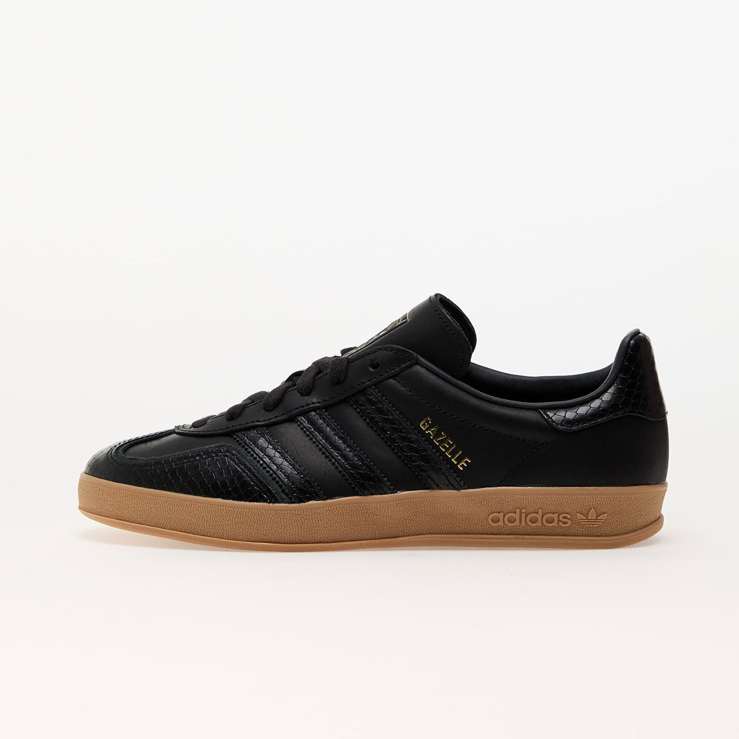 Кецове и обувки adidas Originals Gazelle Indoor Core Black/ Core Black/ Gum4 Черно | IF1978, 0