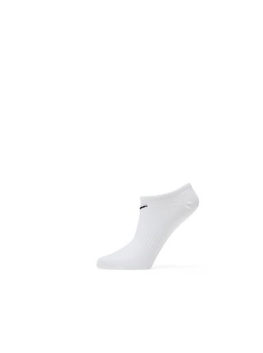 Чорапи Nike Everyday Cotton Lightweight No Show Socks Бяло | SX7678-100