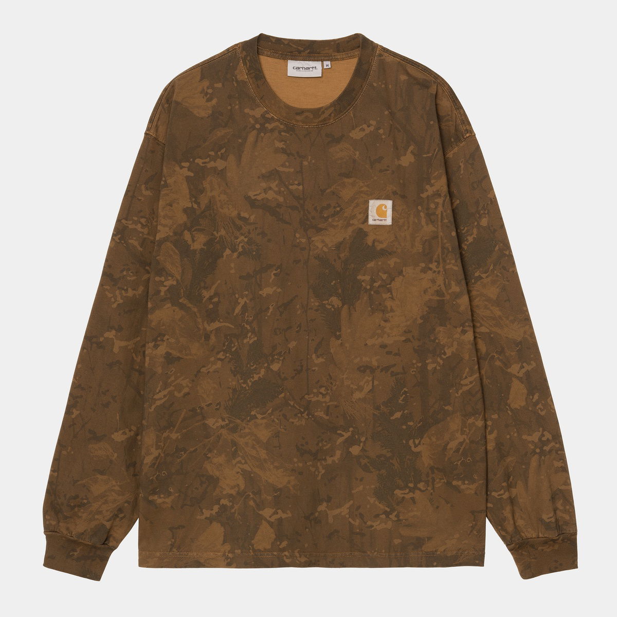 Тениска Carhartt WIP Carhartt WIP Long Sleeve Camo Combi T-Shirt Кафяво | I035858_9, 0