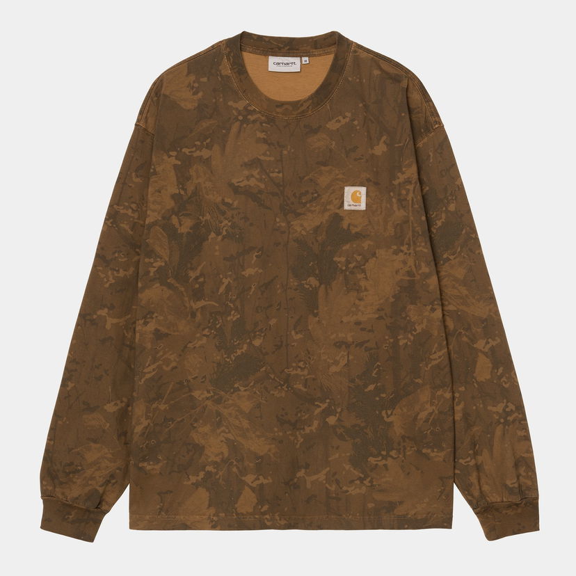 Тениска Carhartt WIP Carhartt WIP Long Sleeve Camo Combi T-Shirt Кафяво | I035858_9