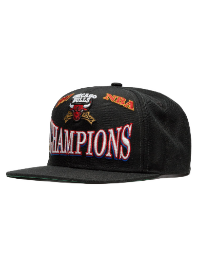 Шапка с козирка Mitchell & Ness Chicago Bulls 97 CHAMPIONS SNAPBACK HWC Черно | 195563039113