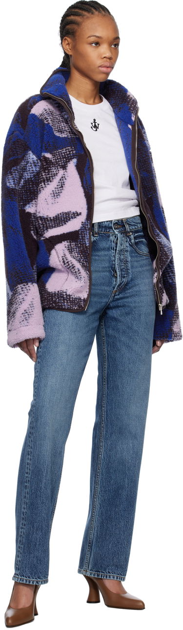 Яке бомбър JW Anderson JW Anderson Printed Fleece Zip-Up Jacket Многоцветен | JK0376-PG1712, 3
