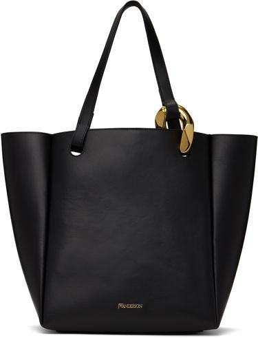 Голяма пазарска чанта JW Anderson JW Anderson Corner Tote Черно | HB0547-LA0351, 0