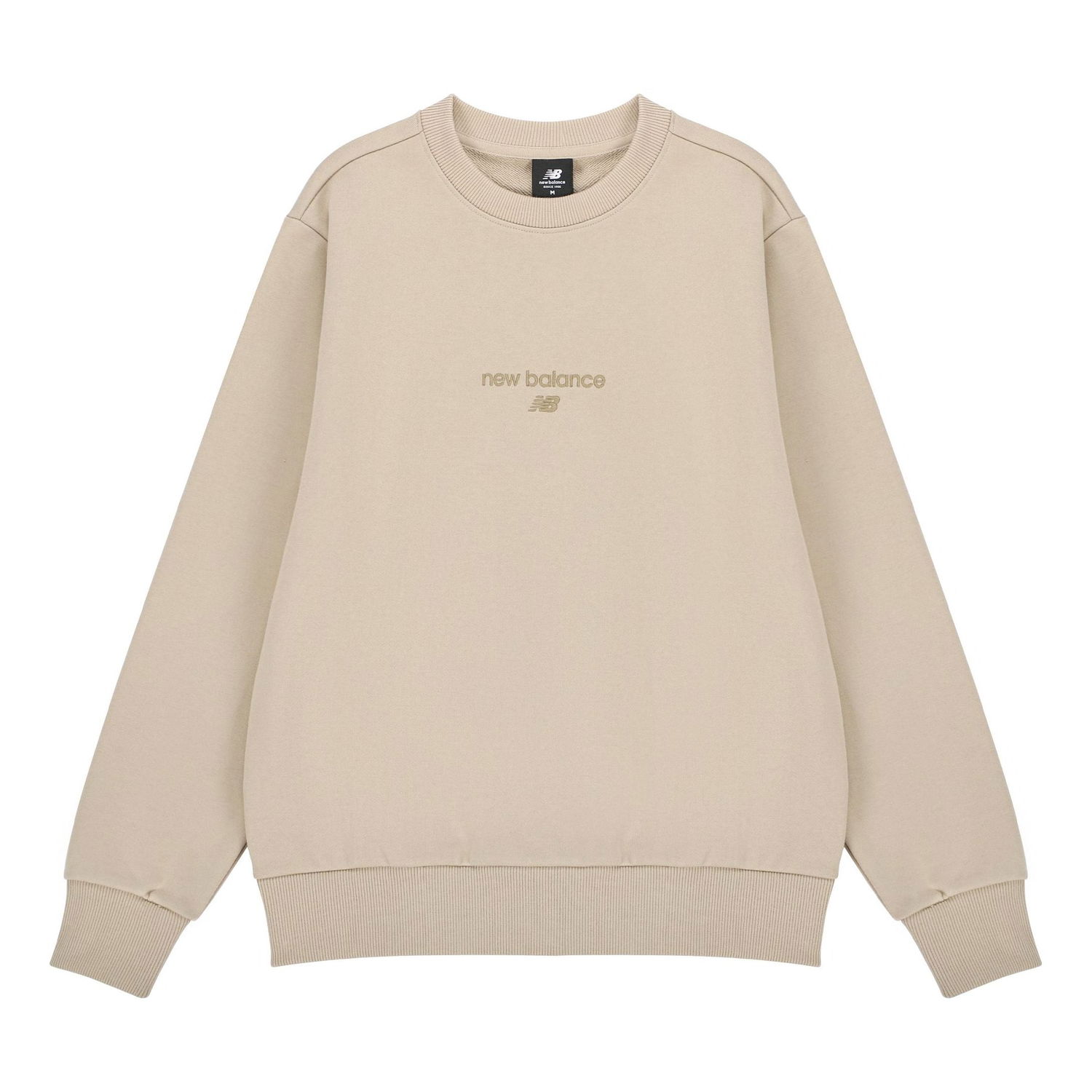 Пуловер New Balance Round Neck Sports Pullover Бежово | AMT21555-PEB, 0