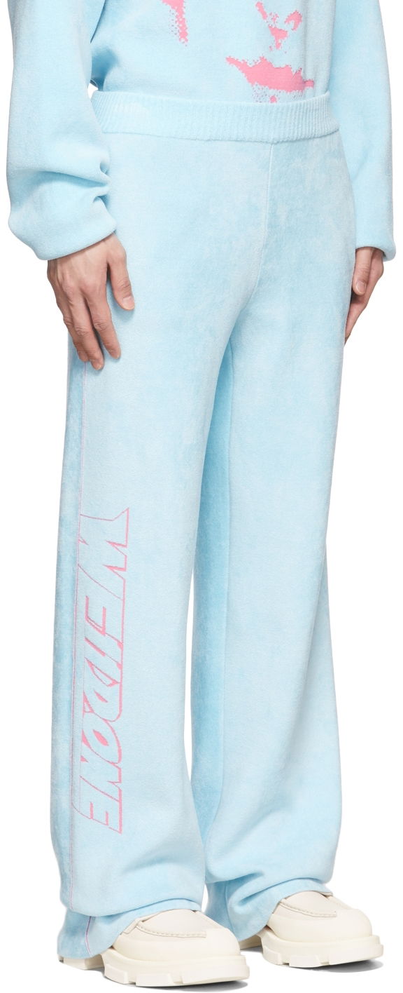 Спортни панталони We11done We11done Viscose Lounge Pants Синьо | WD-KP1-22-626-U-SK, 1