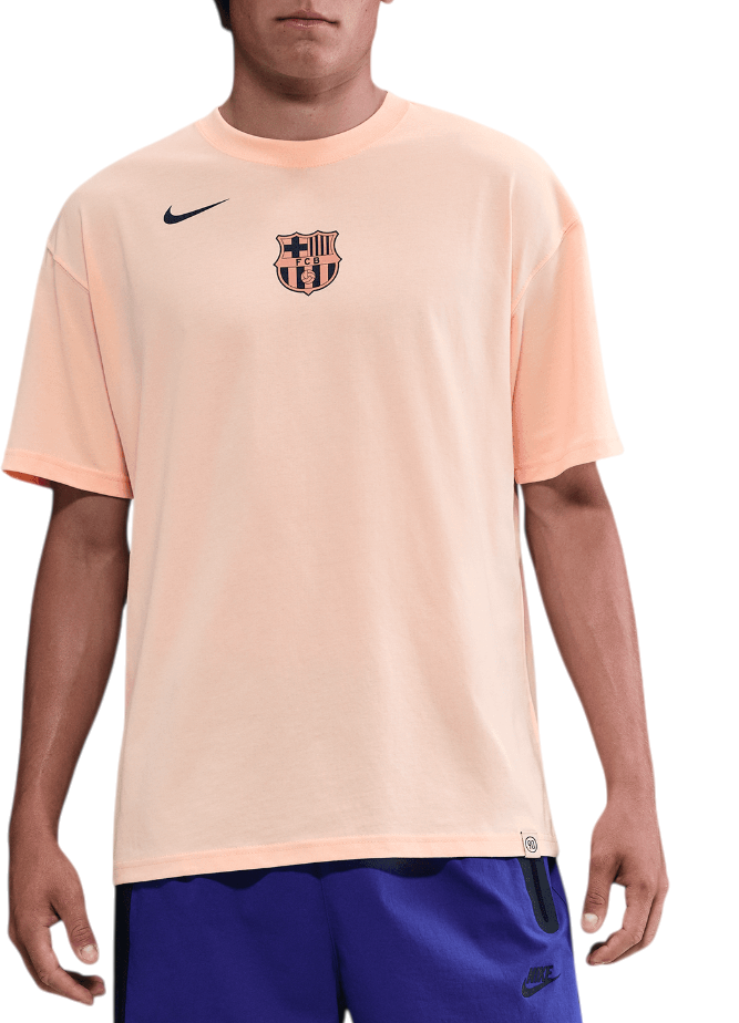 Тениска Nike Total 90 FC Barcelona Remix T-Shirt Оранжево
 | hq8388-807, 0