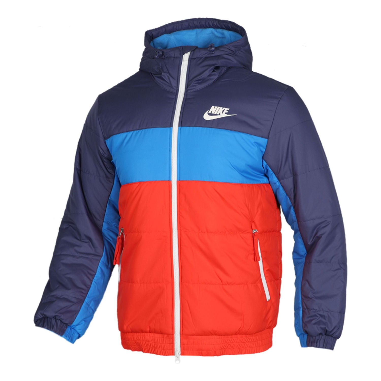 Пухо яке Nike Nike Colorblock Hooded Jacket Многоцветен | BV4684-557, 0