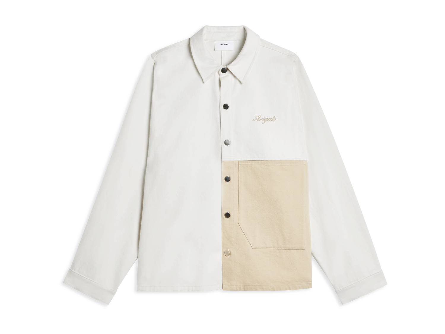 Риза AXEL ARIGATO Block Shirt Бежово | A2159001, 0