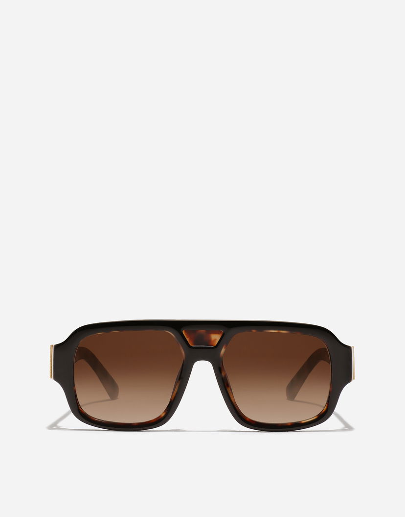 Слънчеви очила Dolce & Gabbana Costiera Pilot Style Sunglasses with Gradient Lenses Кафяво | VG4516VP7139V000