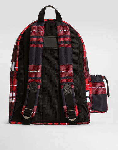 Раница Dolce & Gabbana Dolce & Gabbana Nylon Plaid Print Backpack Многоцветен | EM0139AV246HS5QB, 2