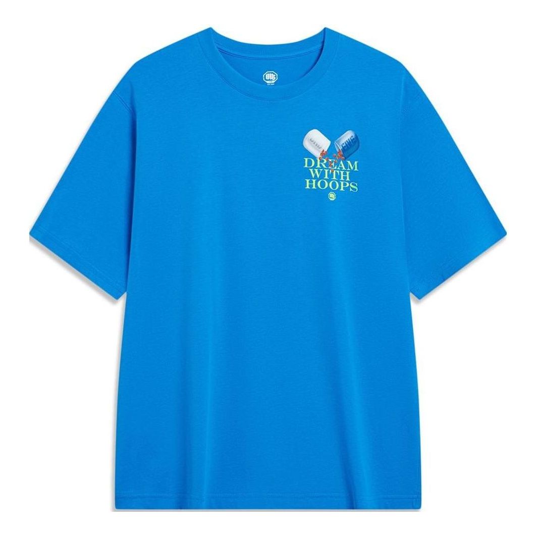 Тениска Li-Ning BadFive Graphic T-Shirt Синьо | AHST905-2, 0