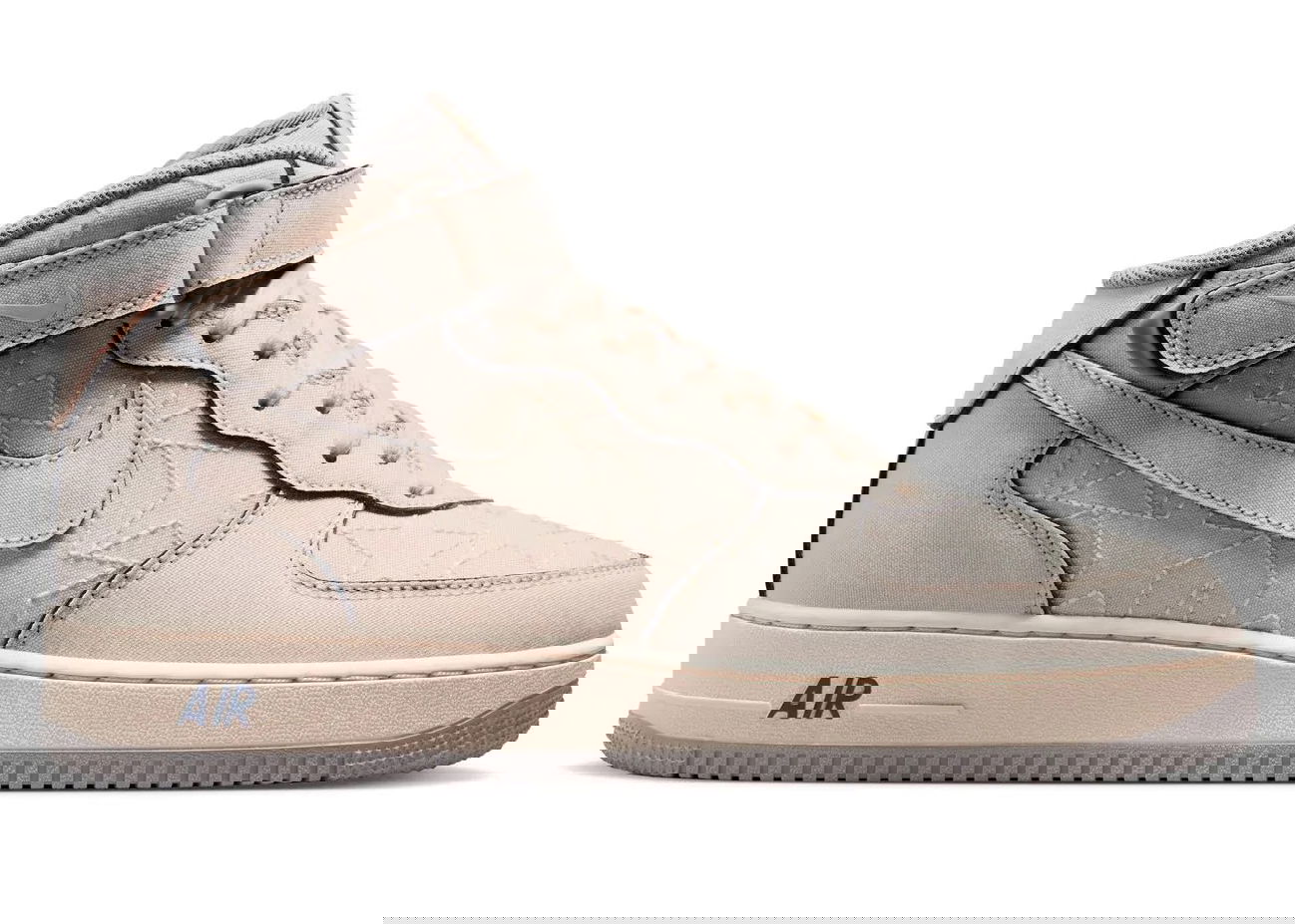 Кецове и обувки Nike Air Force 1 Mid '07 Tear Away Pearl White Бежово | DZ5367-219, 0