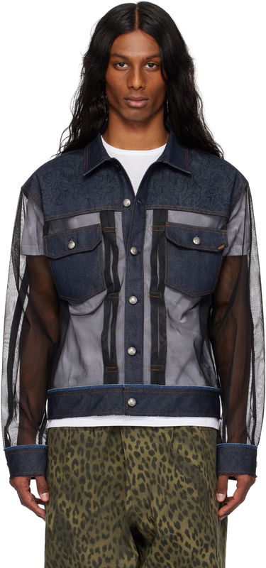Яке Andersson Bell Andersson Bell Tonny Sheer Denim Jacket Синьо | awa695m, 0
