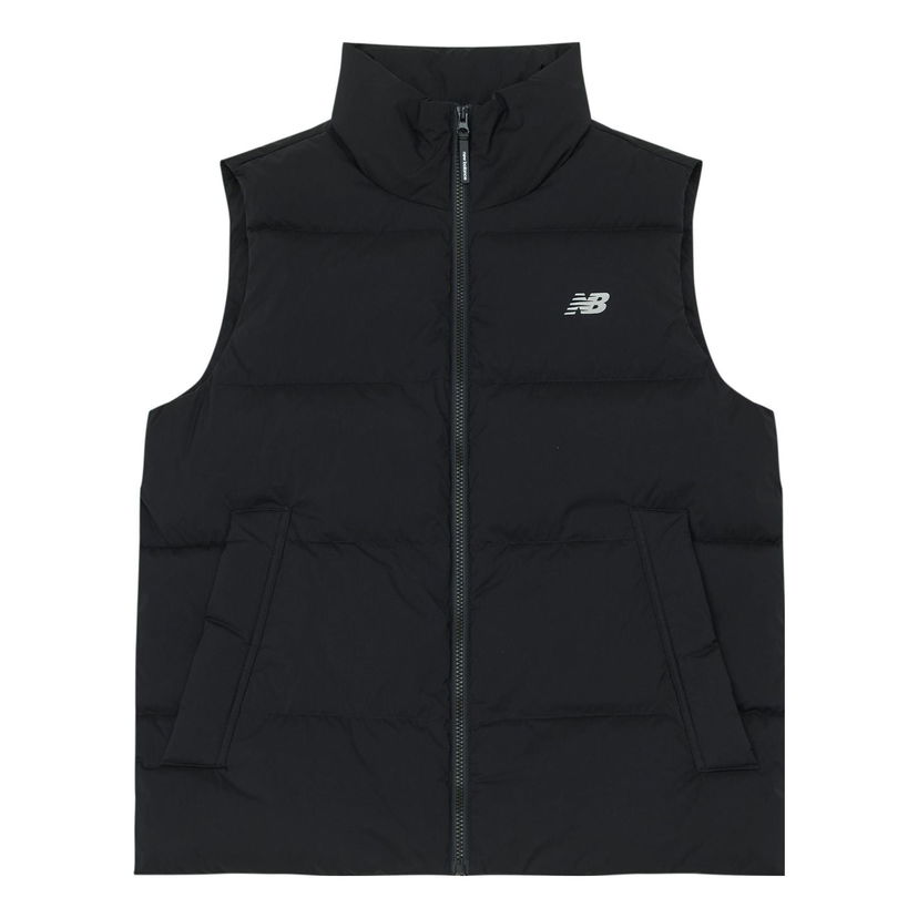 Жилетка New Balance Men's Down Vest Черно | AMV34325-BK