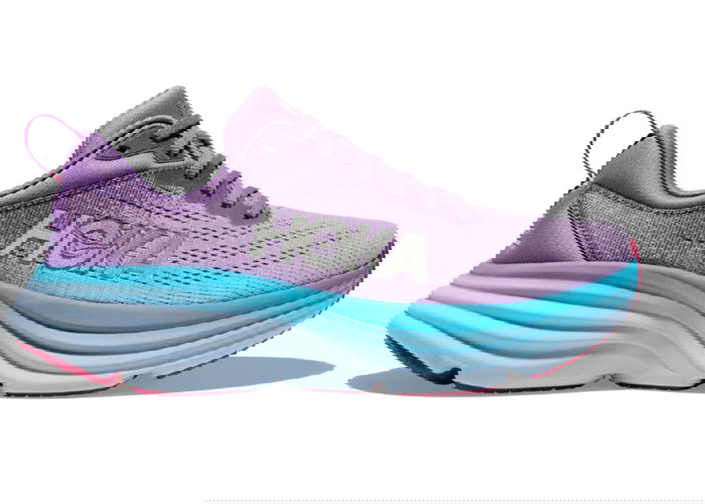Кецове и обувки Hoka One One Bondi 8 "Chalk Violet Pastel" W Лилаво | 1127952-CVPL, 0