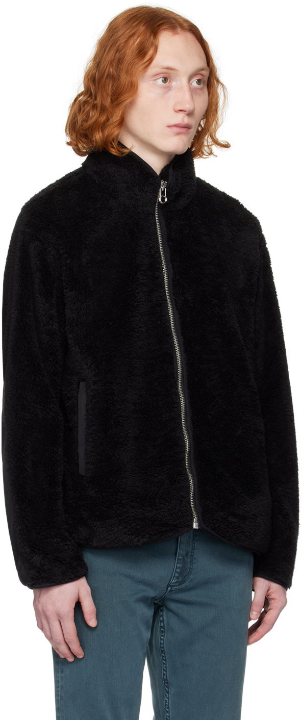Яке rag & bone Felix Full-Zip Fleece Jacket Черно | MBW23H2410PFML, 1