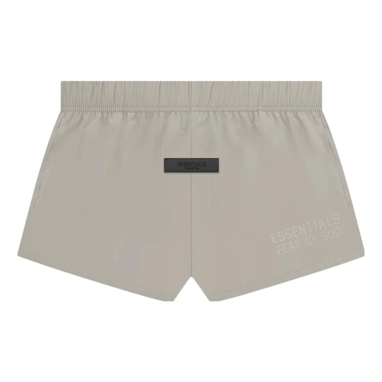 Къси панталони Fear of God Fear of God Essentials Running Nylon Shorts Бежово | FOG-SS23-259, 0