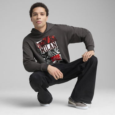 Суитчър Puma AC Milan ftblNRGY+ Hoodie Сиво | 779334_11, 2