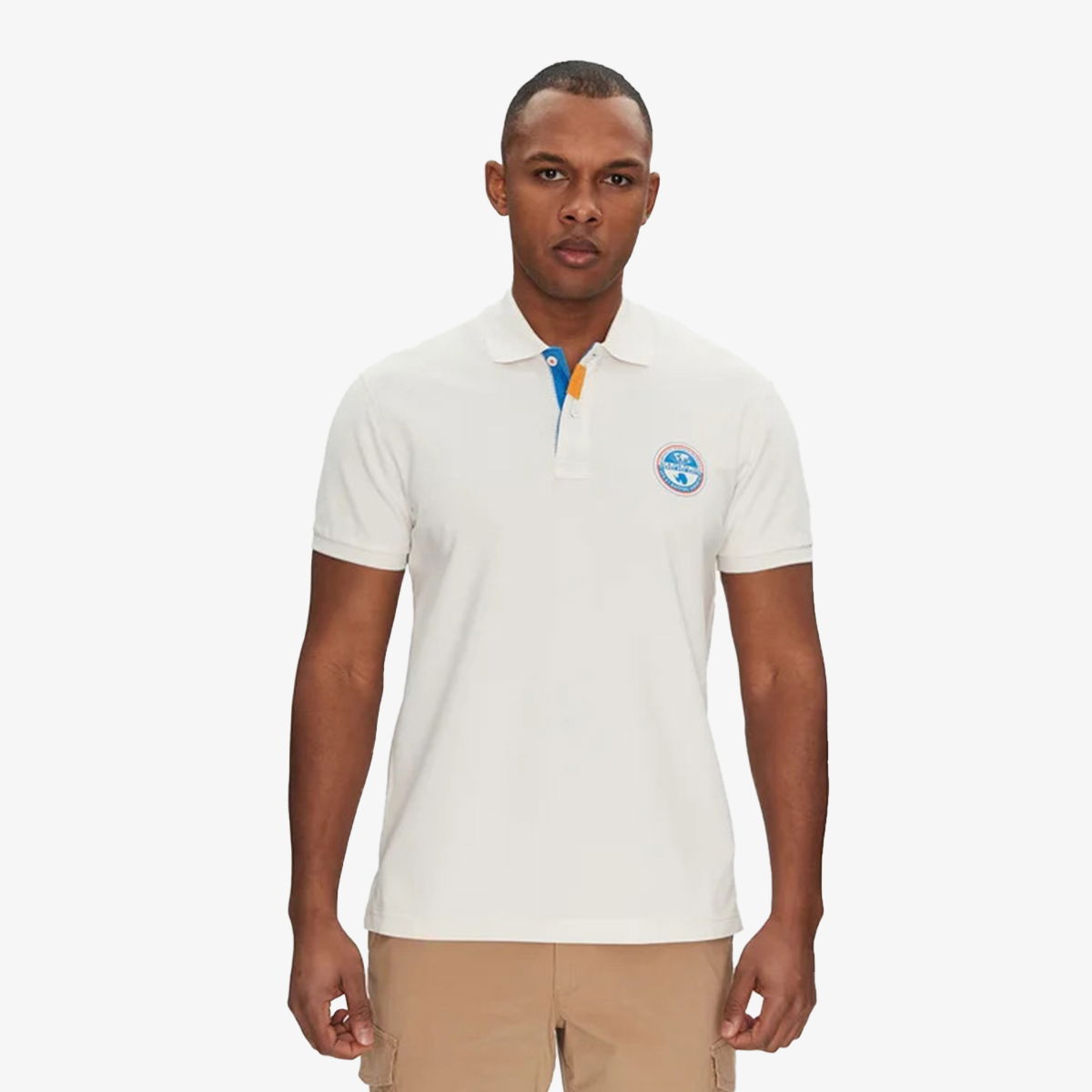 Поло тениска Napapijri Napapijri E-Clanis Short Sleeve Polo Shirt Бяло | NP0A4ID3N1A1, 0