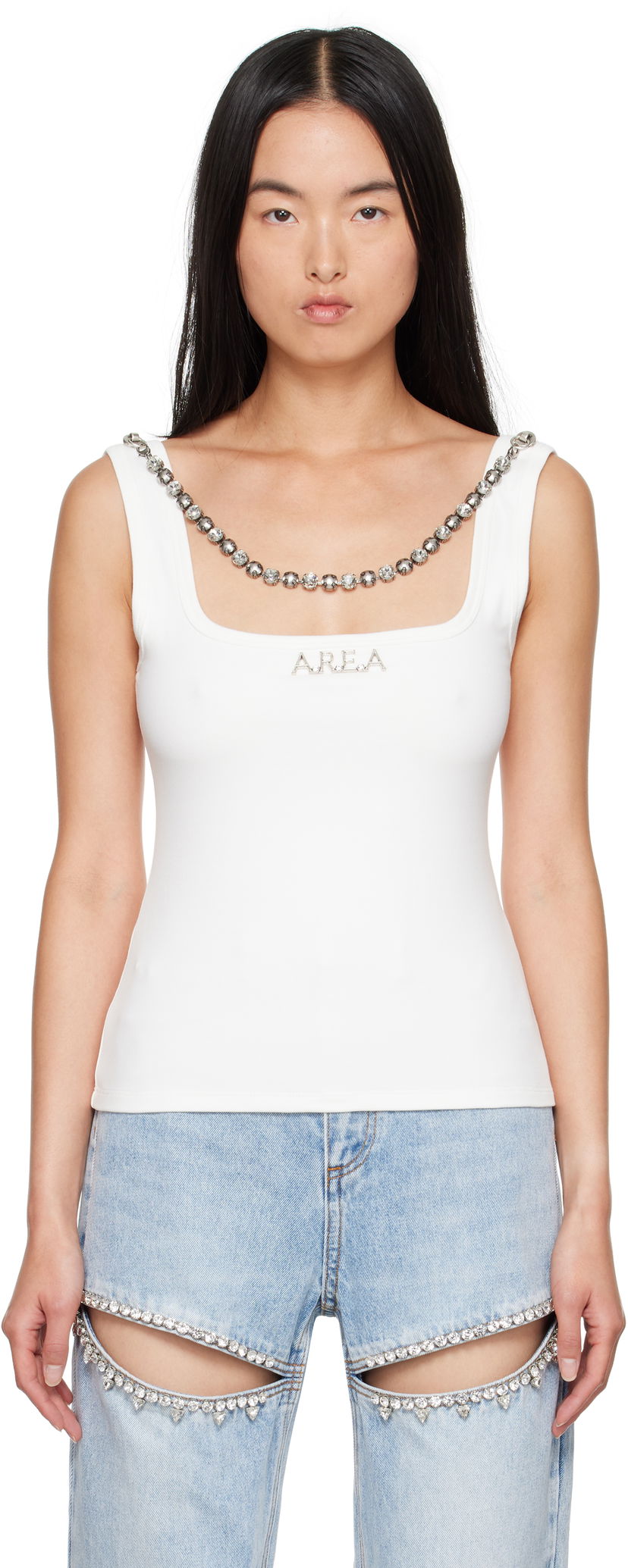 Потник Area Tank Top Бяло | 0000TP0021FA01