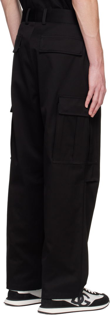 Карго панталони Dolce & Gabbana Cargo Pants Черно | GP03KZFUFMU, 2