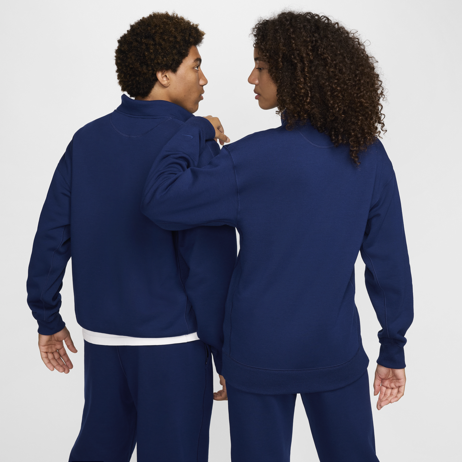Суитчър Nike Wool Classics Тъмно синьо | FV4891-492, 1