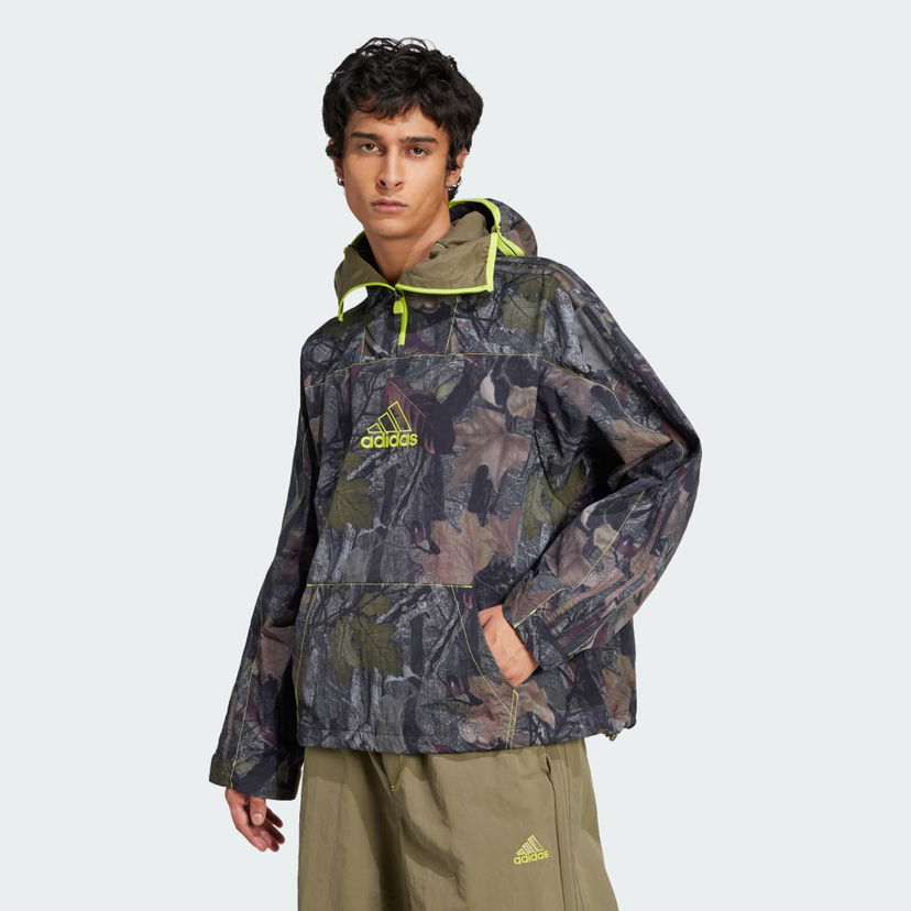 Ветровка adidas Performance Camo Anorak Jacket Многоцветен | JD5417