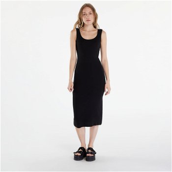 Urban Classics Dresses Ladies Rib Top Dress Black TB6190-00007