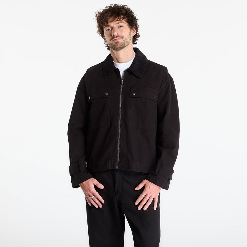 Яке Urban Classics Workwear Cotton Jacket Черно | TB7624-00007