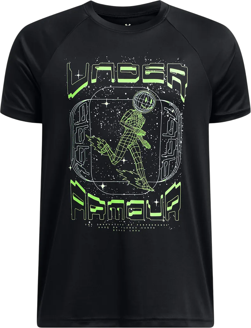 Тениска Under Armour Under Armour B Tech Game Day Short Sleeve T-Shirt Черно | 1389974-001, 0