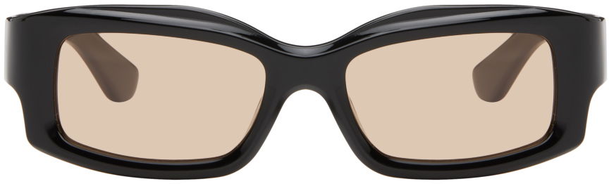 Слънчеви очила Port Tanger Black Addis Square Sunglasses Черно | PT-3802, 0