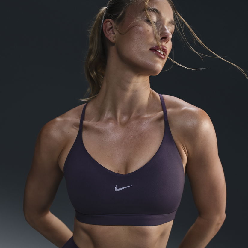 Сутиен Nike Sports Bra With Padding Лилаво | HM4325-573