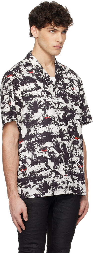 Риза Ksubi Ksubi Palmtree Resort Shirt Бяло | MPS25SH018, 1