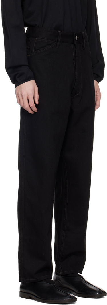 Дънки LEMAIRE Lemaire Curved Leg Jeans Черно | PA1055 LD1004, 1
