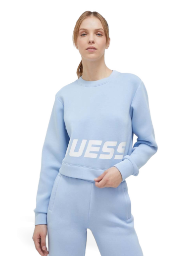 Суитчър GUESS Sweatshirt Синьо | V3YQ02.K7UW2