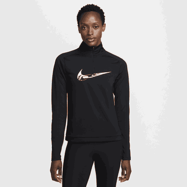 Суитчър Nike Swoosh Dri-FIT Черно | FV6387-010, 1