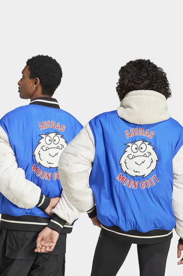 Яке бомбър adidas Originals adidas x Moon Boot Varsity Jacket Синьо | IY8048, 1