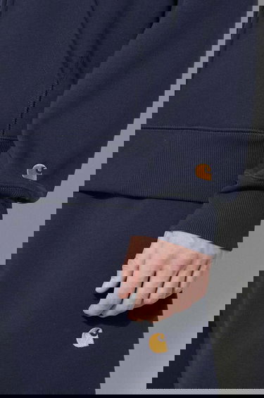 Суитчър Carhartt WIP Hooded Chase Jacket Тъмно синьо | I033664.00HXX, 6