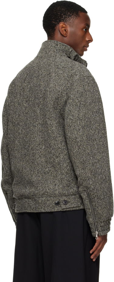 Яке бомбър Dries Van Noten Dries Van Noten Tweed Bomber Jacket with Asymmetric Collar Многоцветен | 252-020565-2261, 2