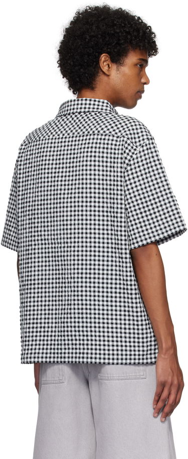 Риза Marni Marni Gingham Seersucker Shirt Черно | CUMU0331S0 UTN929, 2