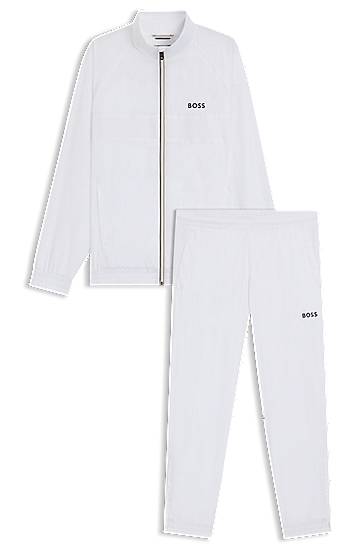 Комплект BOSS BOSS Water-Repellent Tracksuit Бяло | 50541286, 0