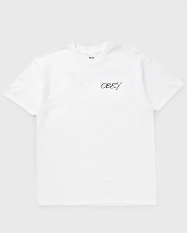 Тениска OBEY Obey Poppies T-Shirt Бяло | 165264123-WHT, 1