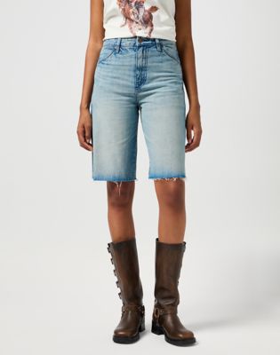 Къси панталони Wrangler Wrangler Jort Shorts Синьо | 112362710:32, 1