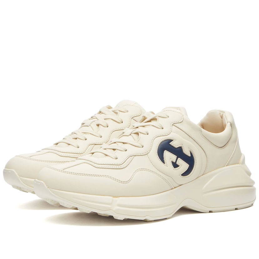 Кецове и обувки Gucci Rhyton Бежово | 757857-UPG70-9567